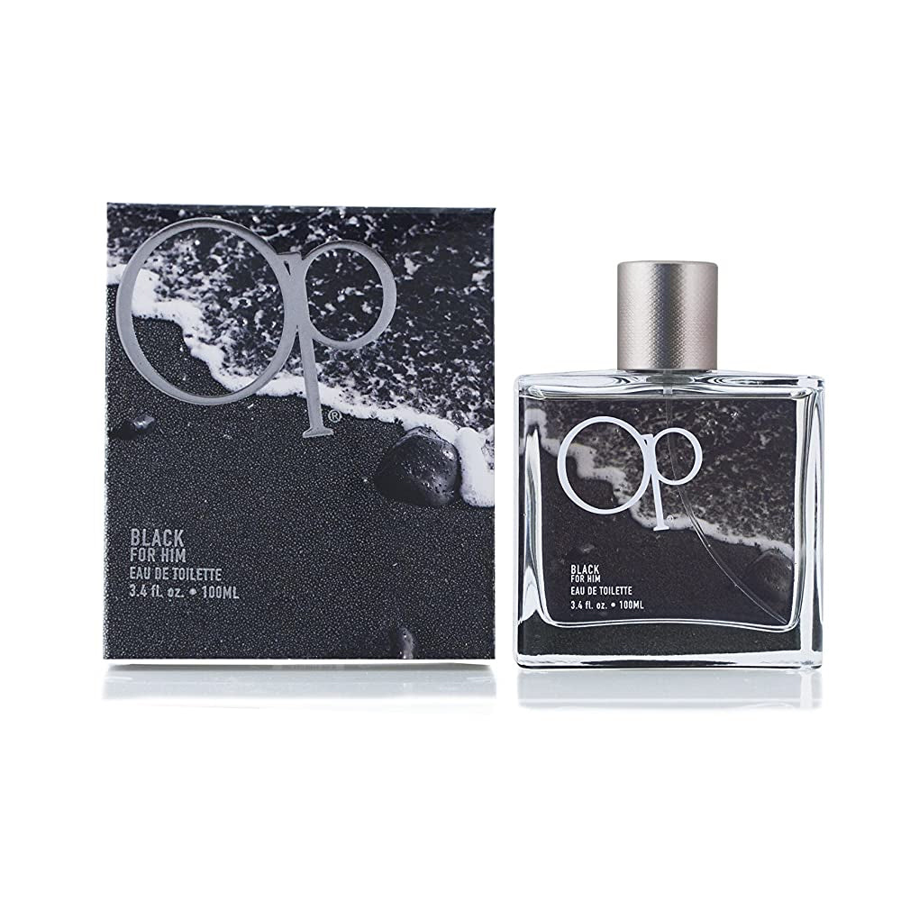Ocean Pacific Op Black EDT for Men, 3.4 Oz