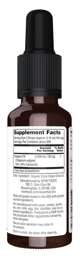 Oil Of Oregano Essential Oil Blend, 25%