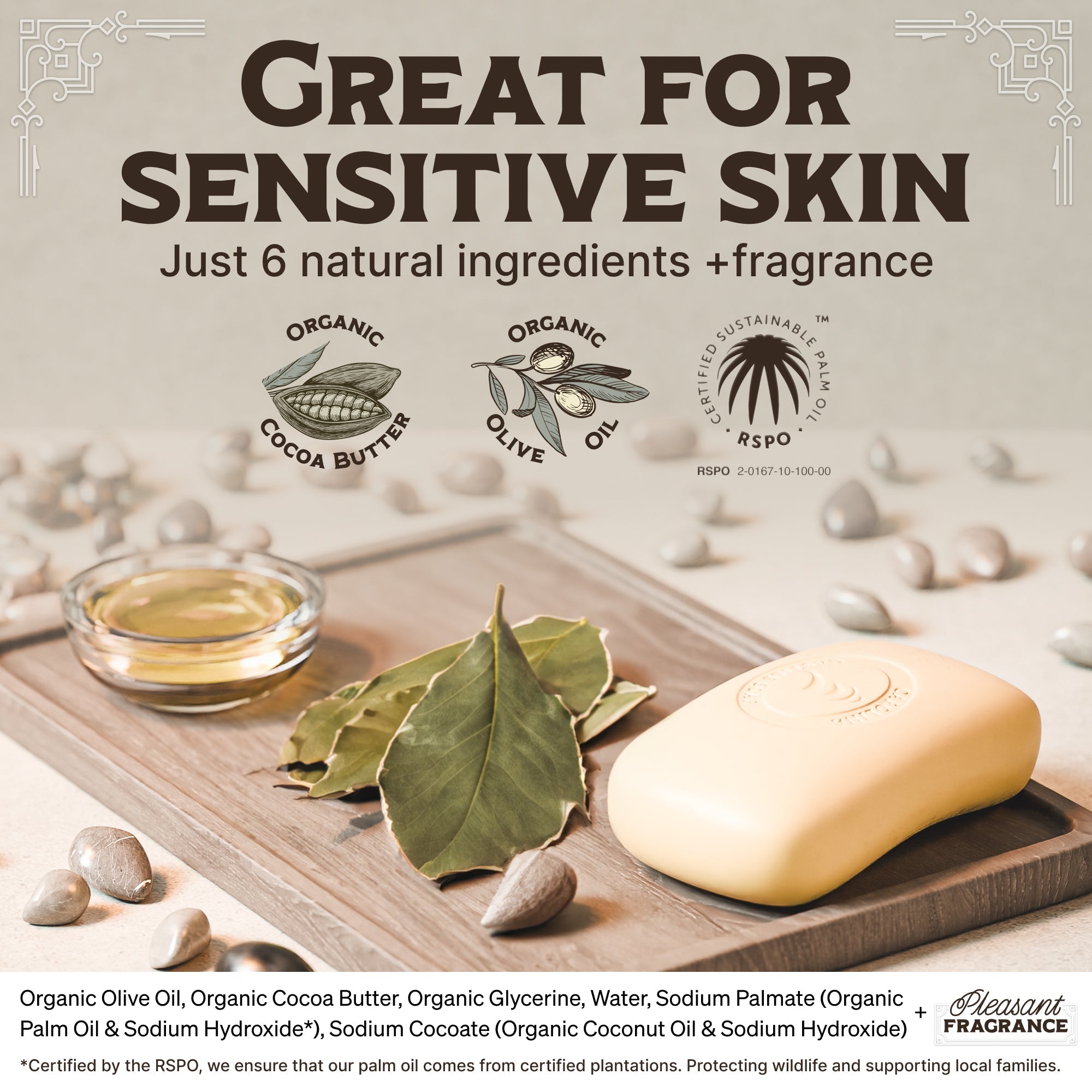 Gin & Juniper Castile Bar Soap