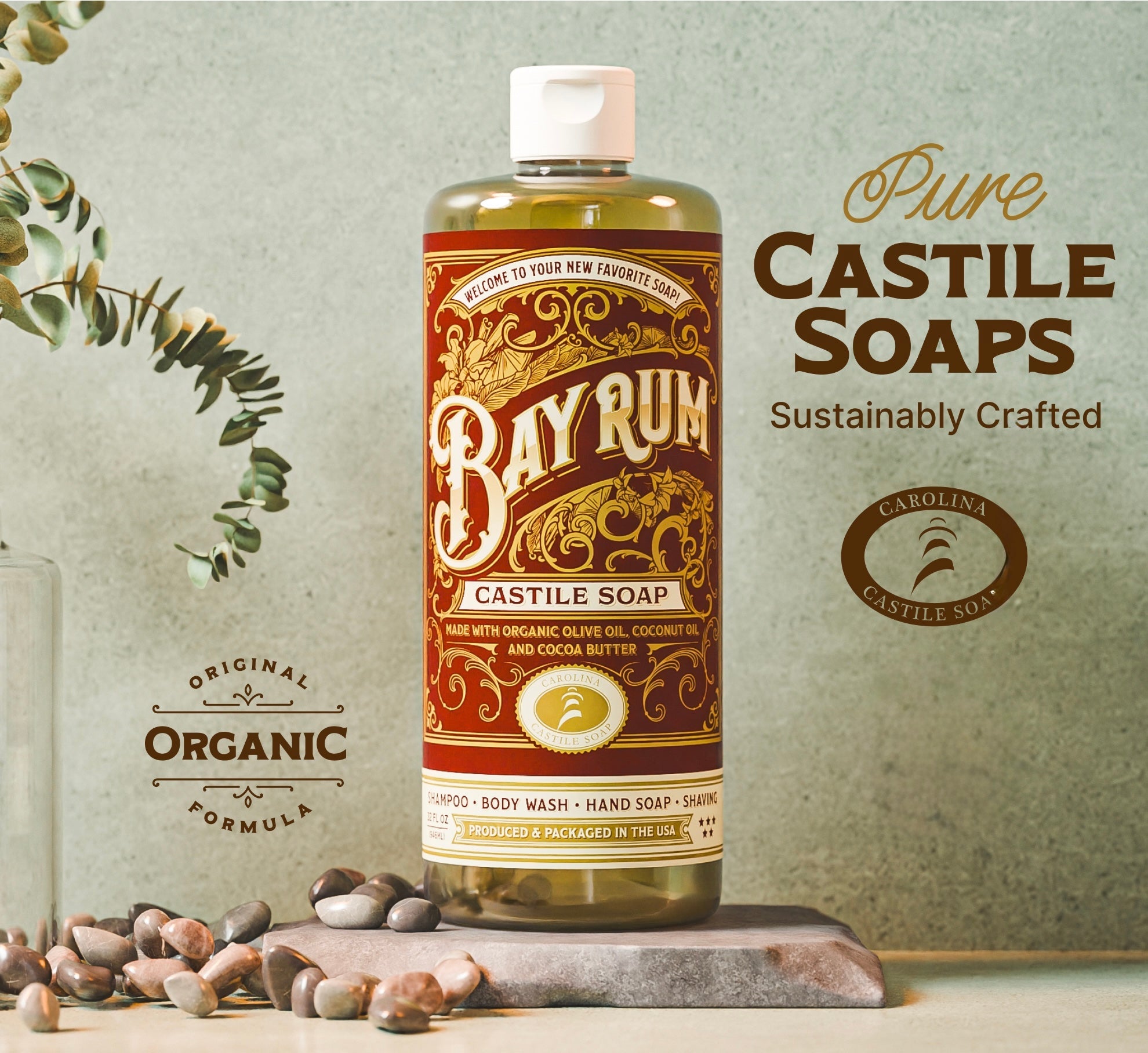 Bay Rum Castile Soap