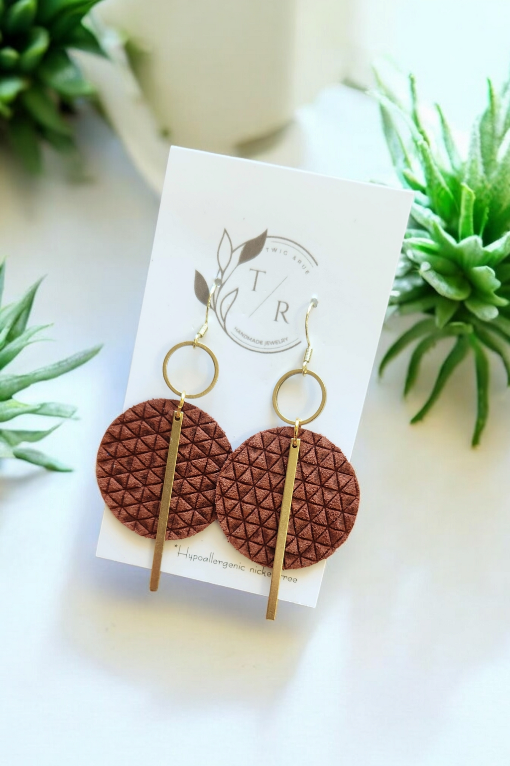 Jude|Embossed Leather Collection