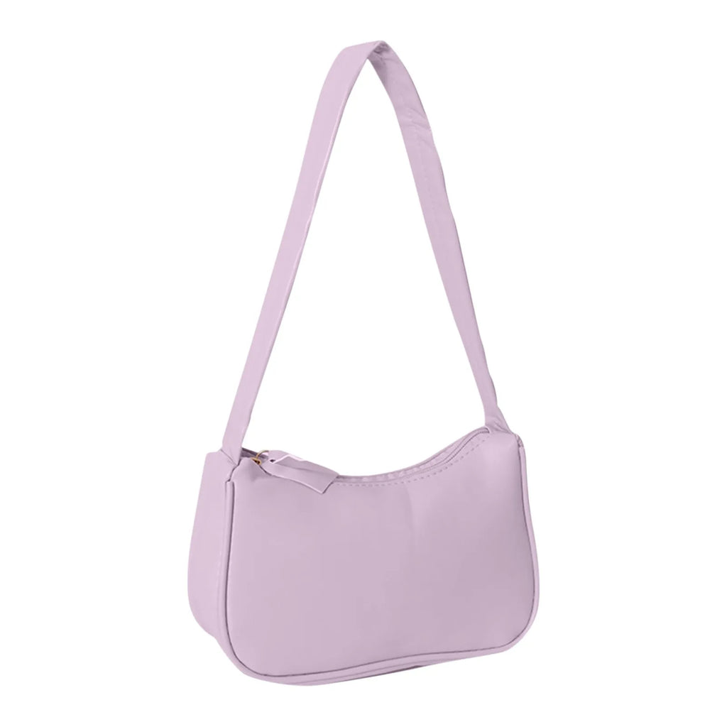 Retro Women's Solid Color Zipper Phone Bag | Hand Bag, Shoulder Bag & Armpit Bag (Mochilas Para Mujer, Mochila Y2k)