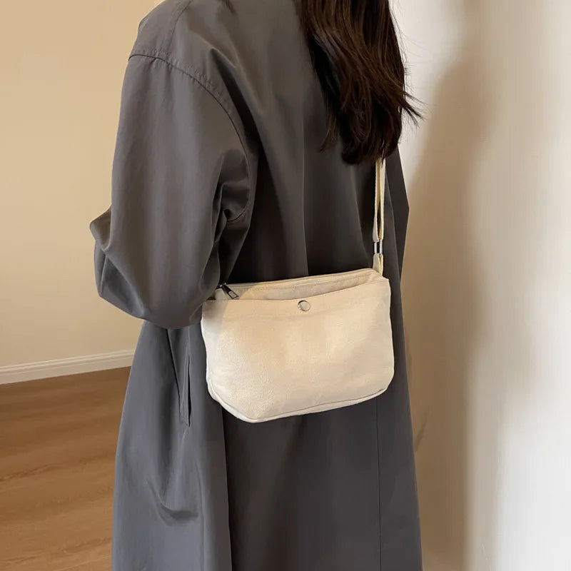 Canvas Phone Bag for Women | Vintage Handbags & Casual Shoulder Crossbody Bags (Unisex Messenger & Zipper Shopper Bolsas)