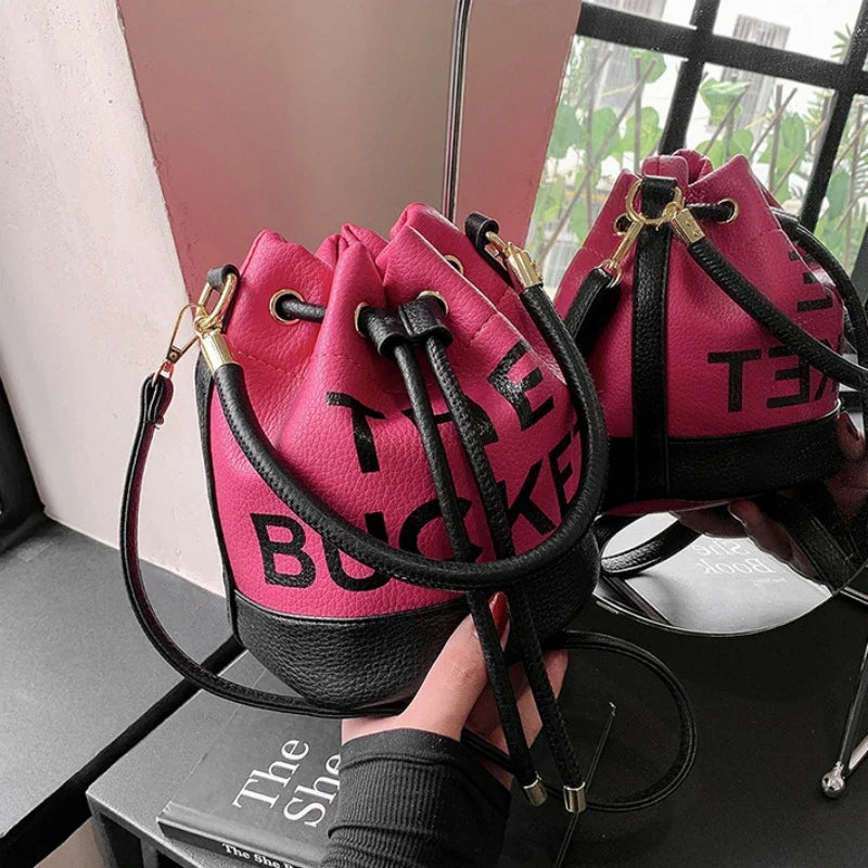 New Fashion Women's Bucket Bag Trend | Brand Casual Versatile Shoulder Bag & High-end Classic Crossbody Bag (Designer Luxury Handbag)