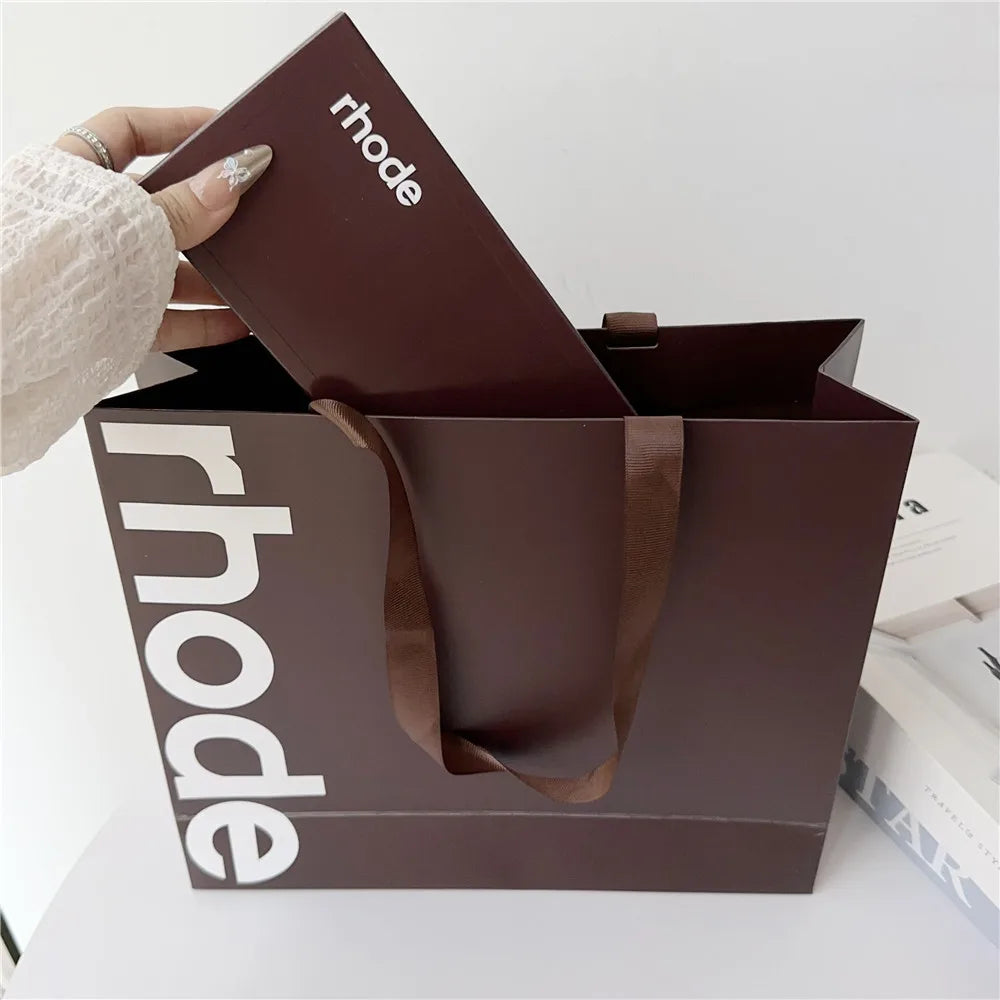 Set Gift Shopping Bag Rhode Phone Case For iPhone