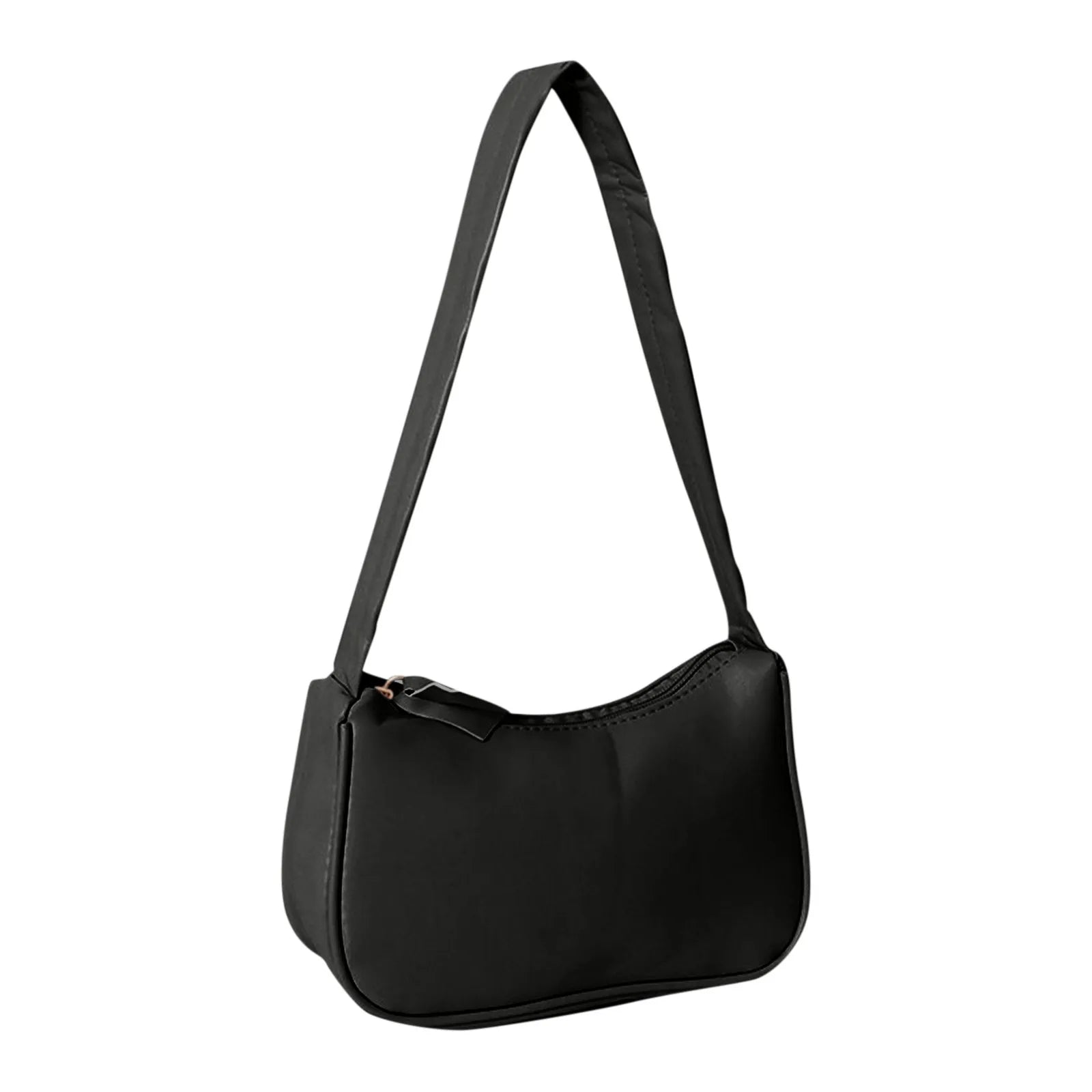 Retro Women's Solid Color Zipper Phone Bag | Hand Bag, Shoulder Bag & Armpit Bag (Mochilas Para Mujer, Mochila Y2k)