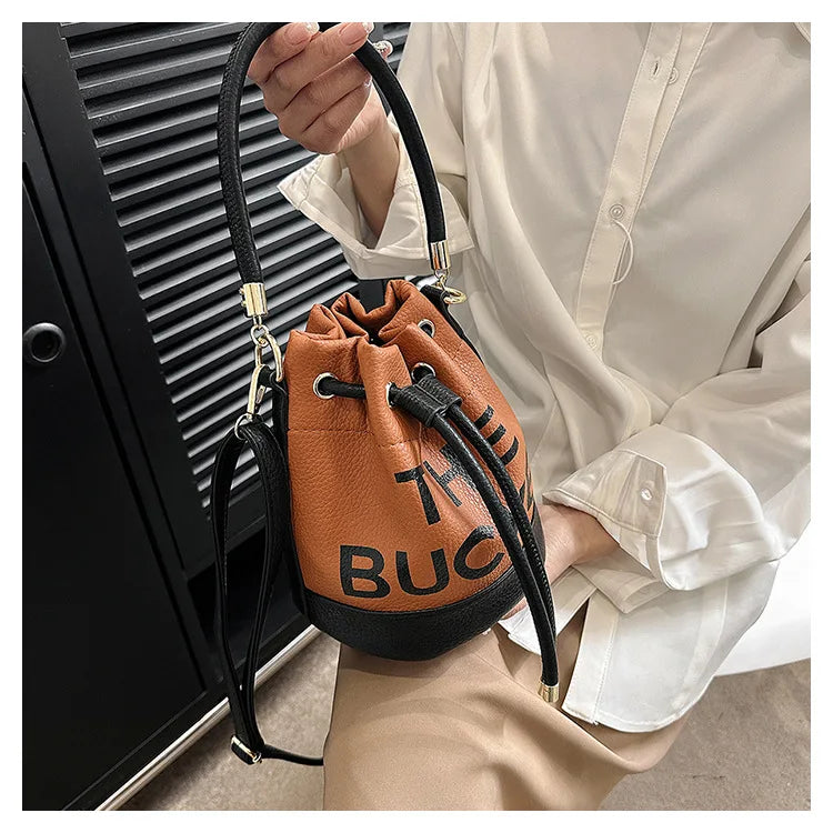 New Fashion Women's Bucket Bag Trend | Brand Casual Versatile Shoulder Bag & High-end Classic Crossbody Bag (Designer Luxury Handbag)