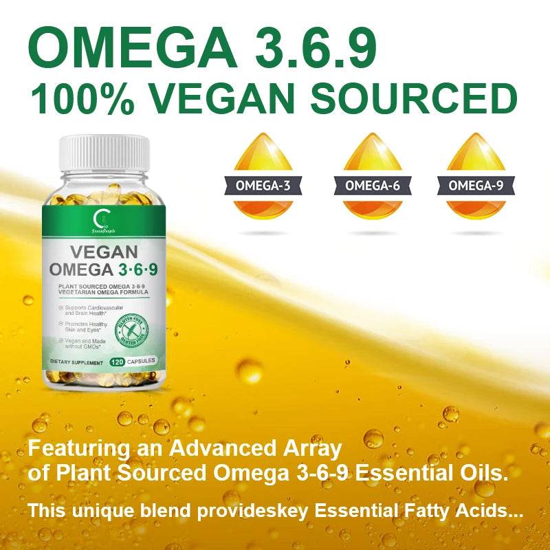Omega 3 Fish Oil Capsules Non-GMO Gluten Free Dietery Supplement- Supports Nervous System, Skin Hair Health, Relieves Stress