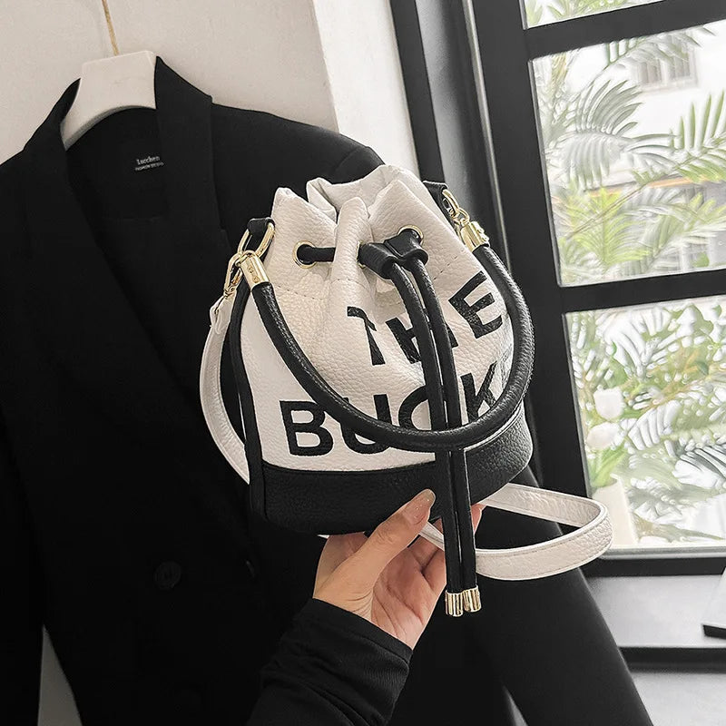 New Fashion Women's Bucket Bag Trend | Brand Casual Versatile Shoulder Bag & High-end Classic Crossbody Bag (Designer Luxury Handbag)