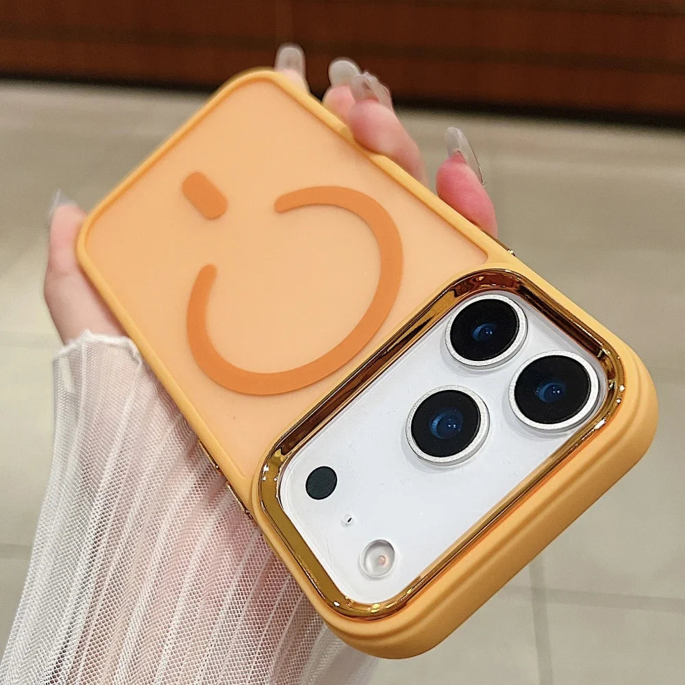 Ultra Thin For Magsafe Wireless Charge Clear Phone Case For iPhone