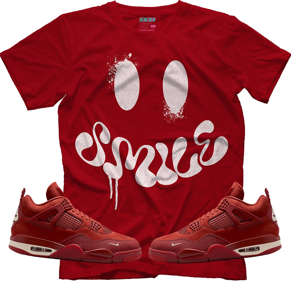 Smile (Air Jordan 4 Brick By Brick) T-Shirt