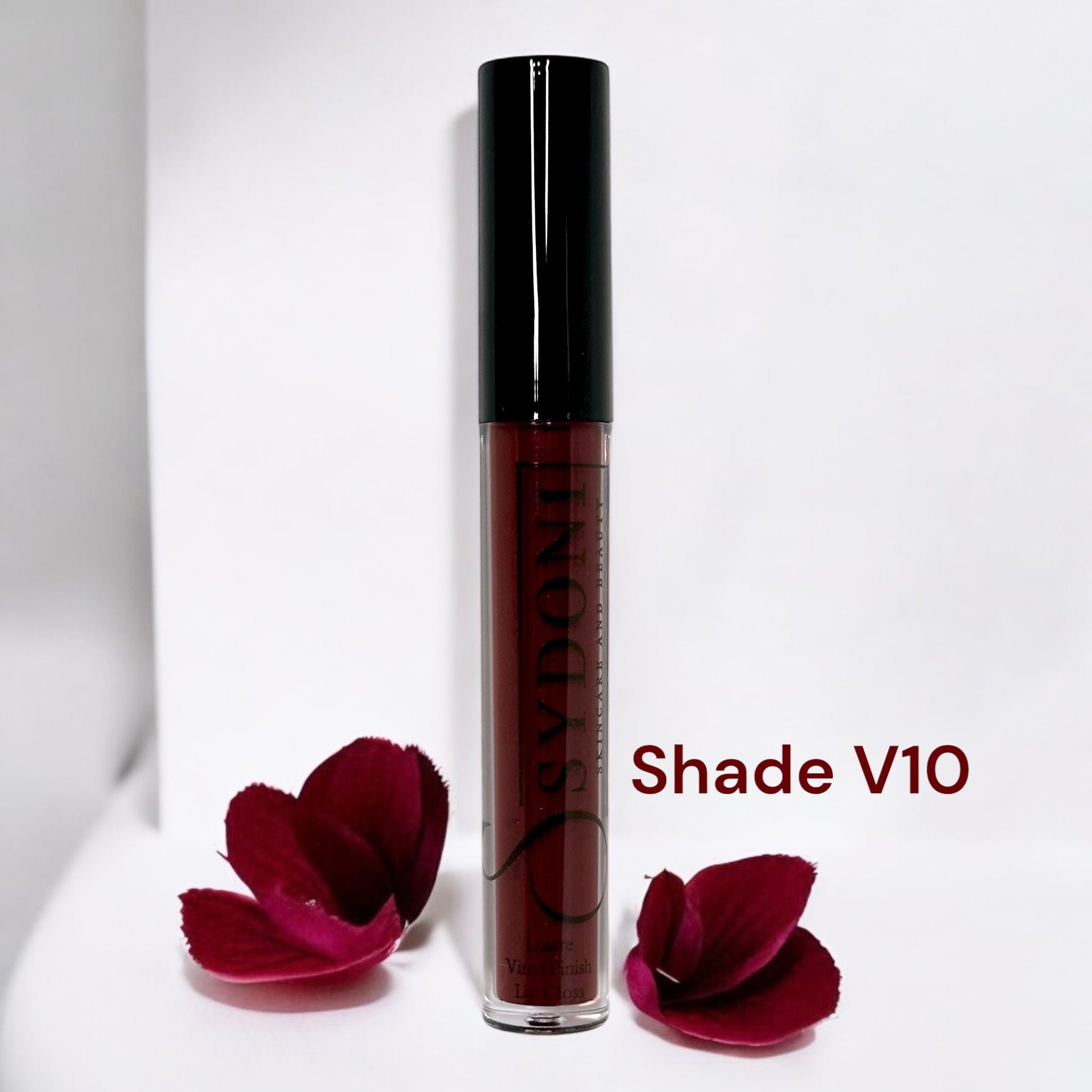 SHADE V10 LUSTRE VINYL FINISH LIPGLOSS - Deep Rich Plum