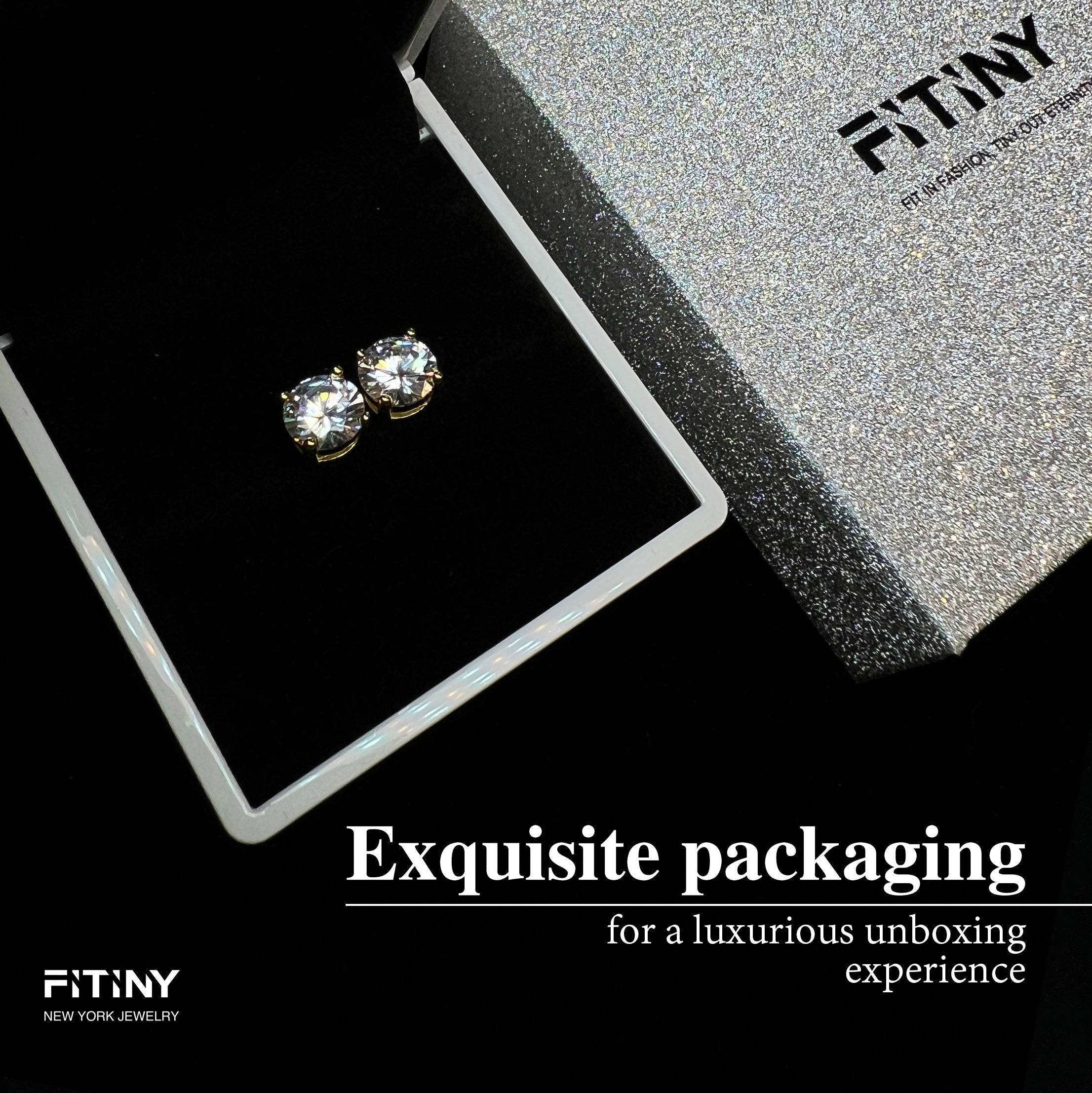 S925 Classic 6-Prong Moissanite Engagement Ring, 0.5–3ct Round Cut D-Grade VVS Certified Solitaire, Sterling Silver Wedding Gift for Her Him