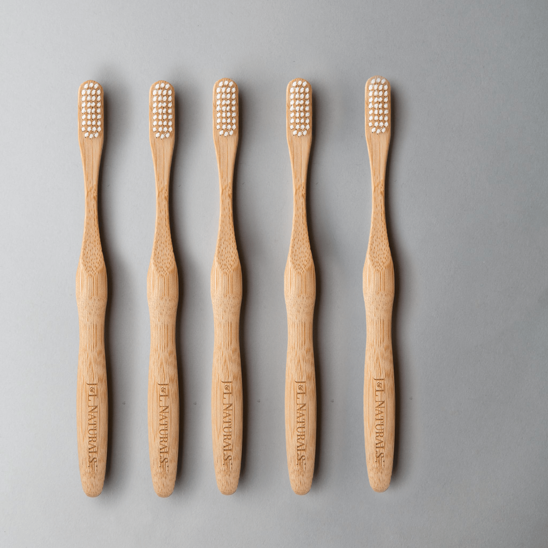 Bamboo Toothbrush Bundle - 5-Pack for Eco-Friendly Oral Care