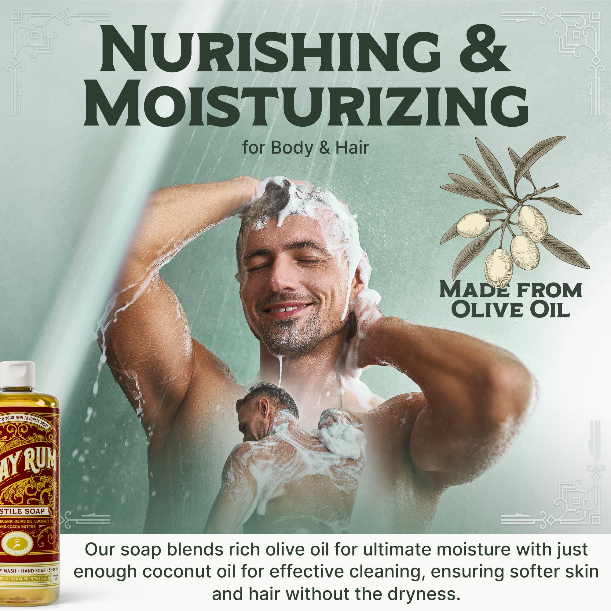 Bay Rum Castile Soap