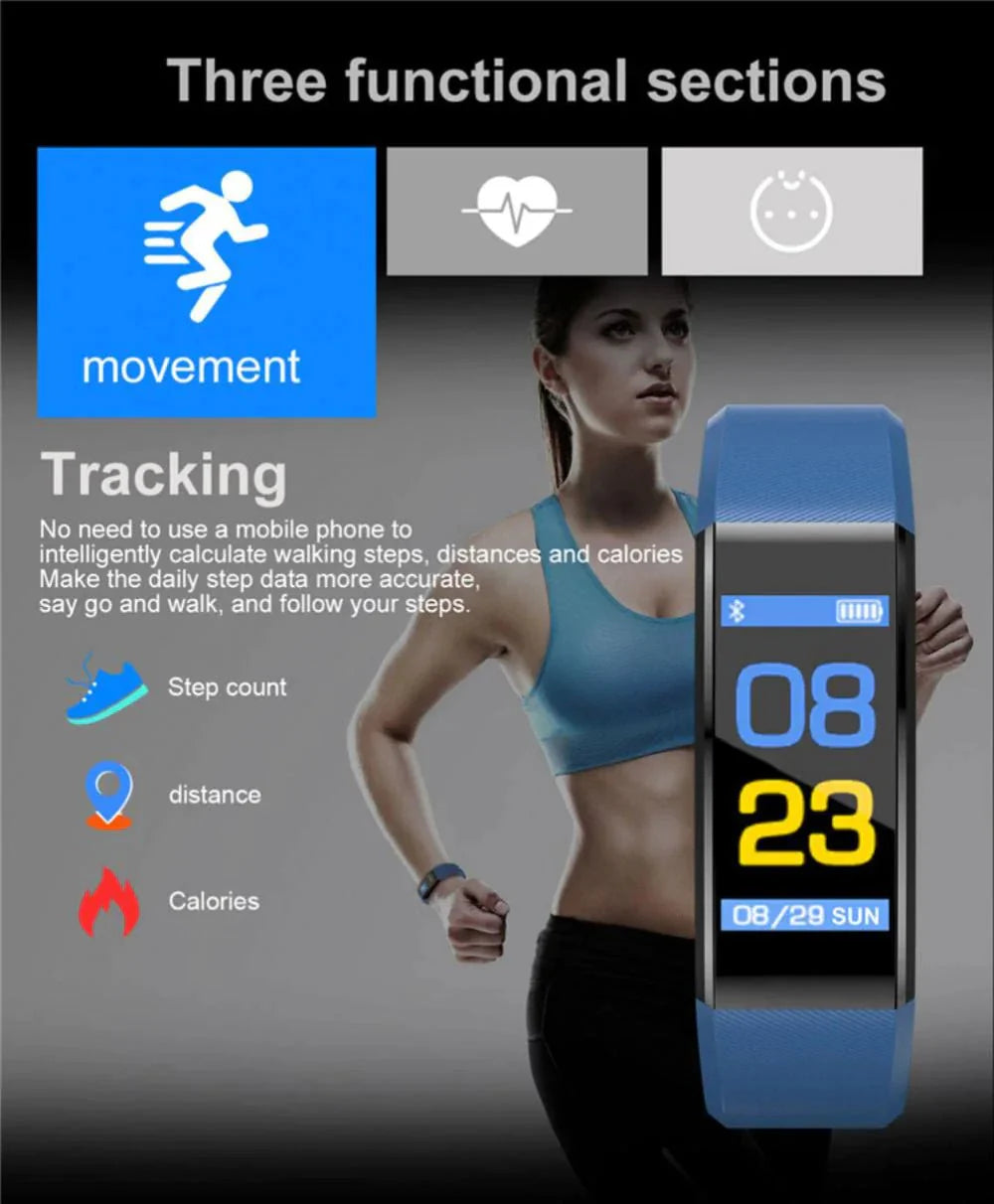 Fitness Smart Watch Activity Tracker - Smarter Wellness at Your Fingertips