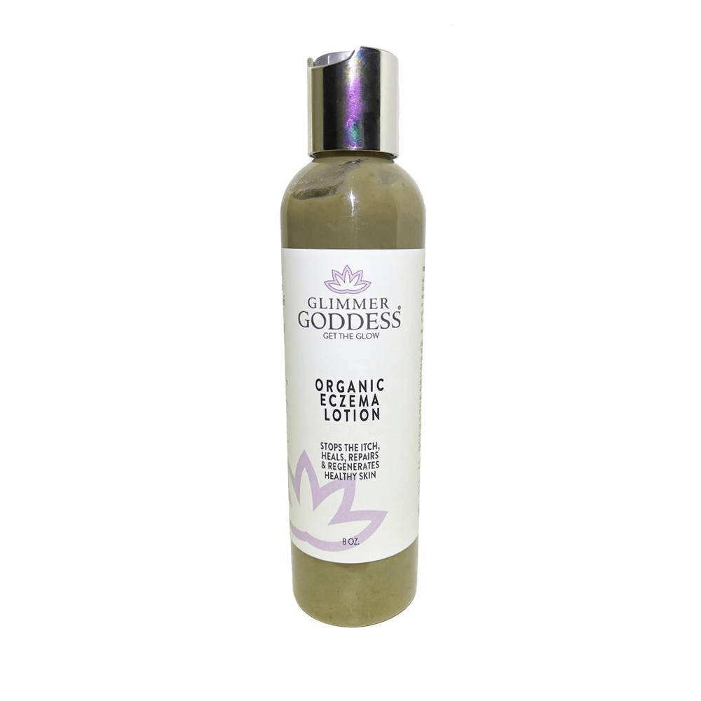 Glimmer Goddess Organic Eczema Lotion - Stop the Itch, Heal The Skin