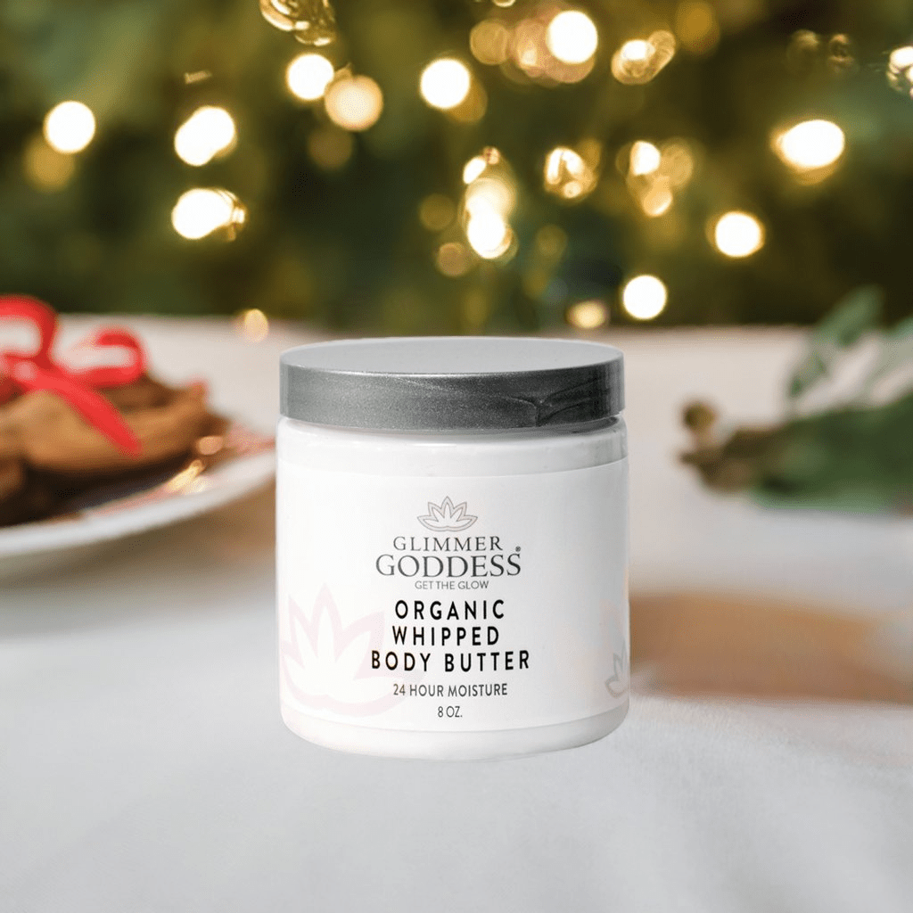 Glimmer Goddess Organic Whipped Body Butter - Ethical & Deep Hydration Skincare