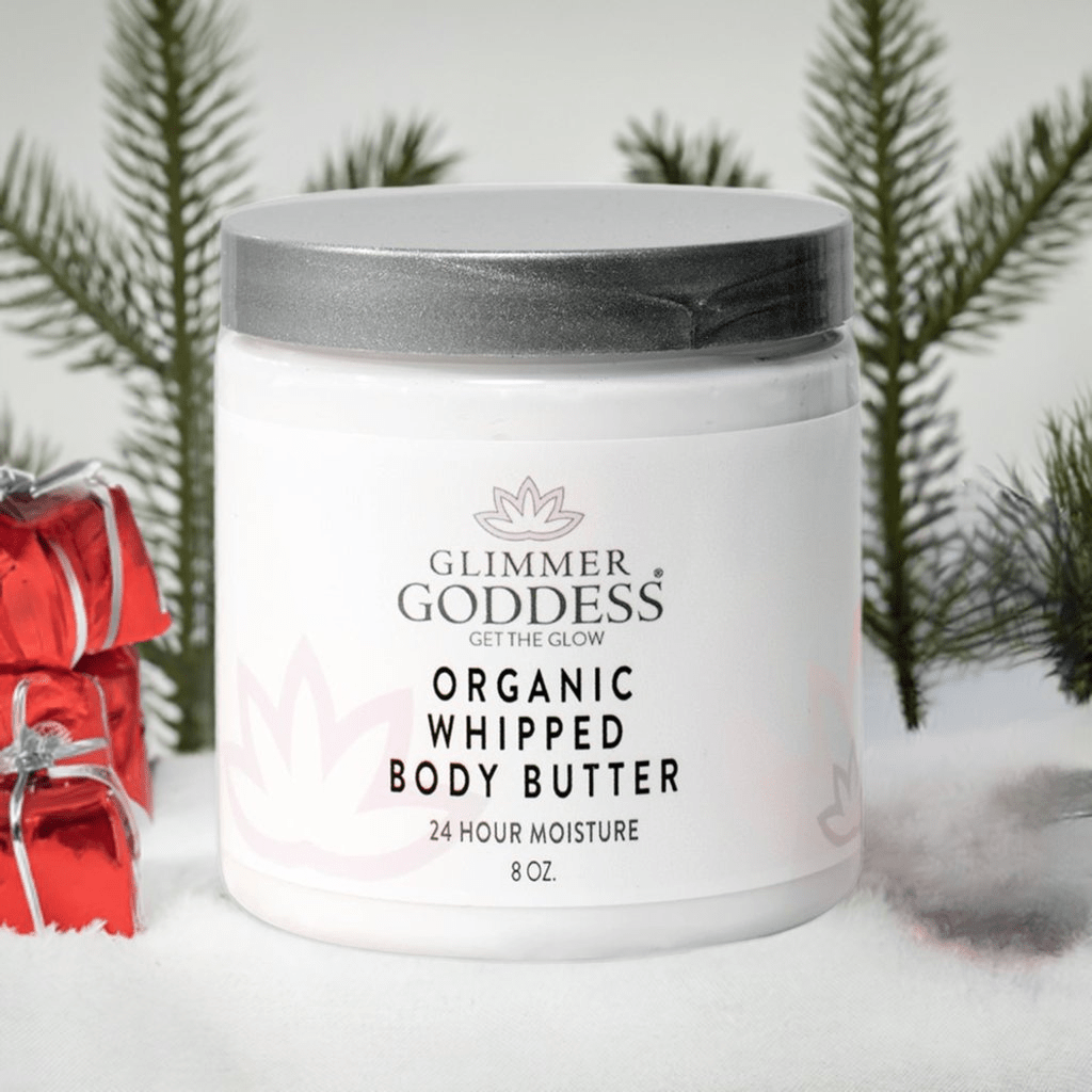 Glimmer Goddess Organic Whipped Body Butter - Ethical & Deep Hydration Skincare
