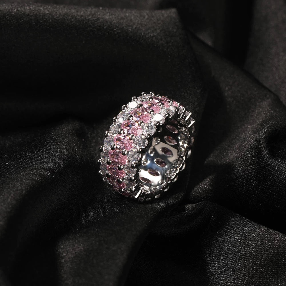 Icy Pink Princess Ring