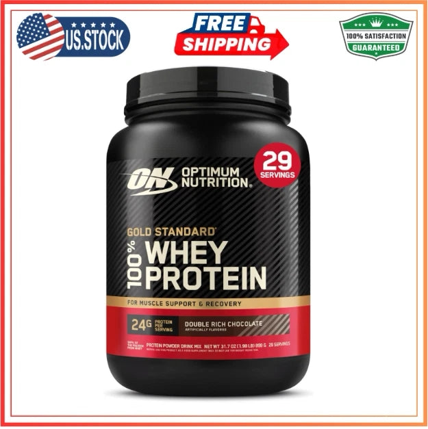 Gold Standard Whey 100% Protein 2 lb Optimum Nutrition ON Isolate Chocolate