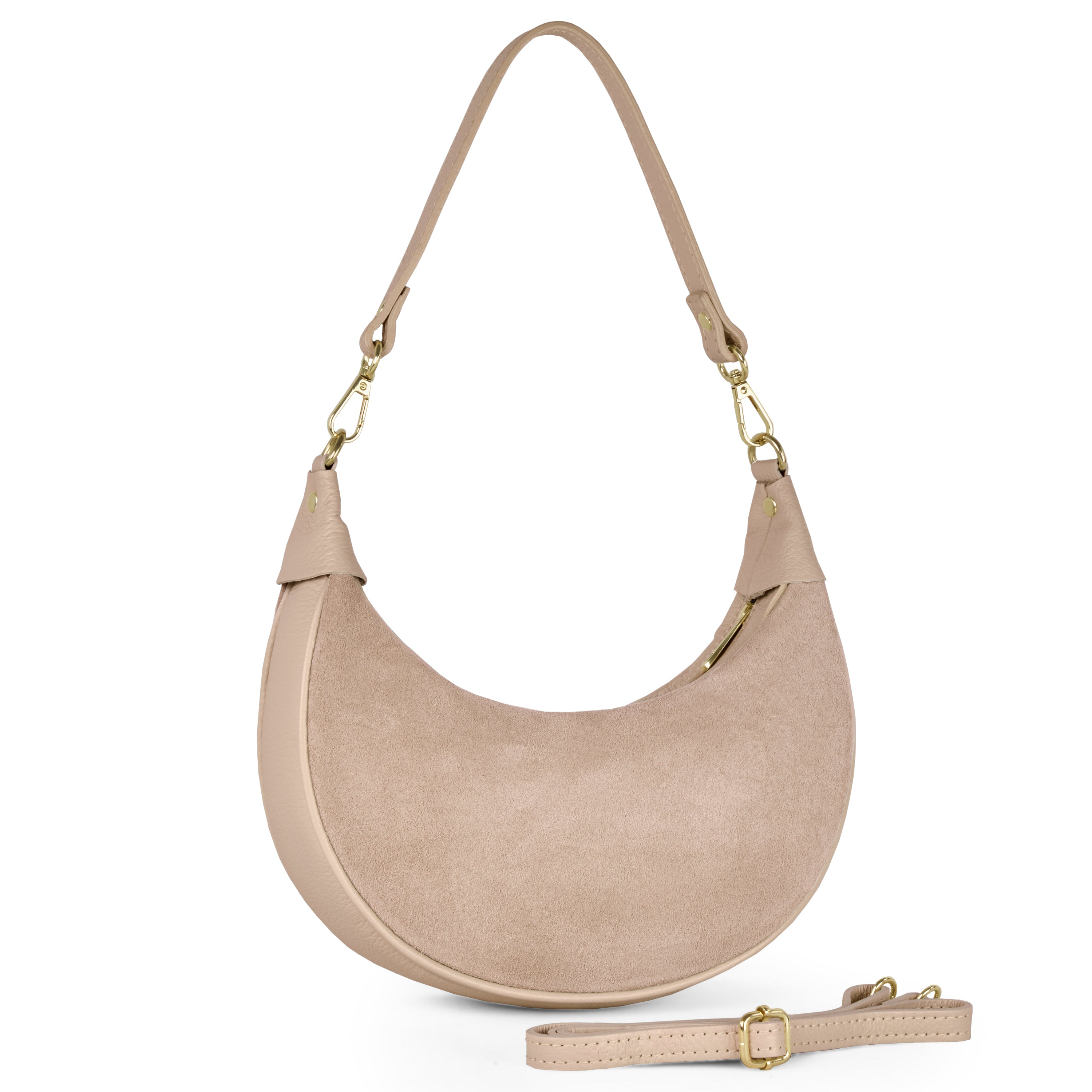 Suede Leather Shoulder Bag