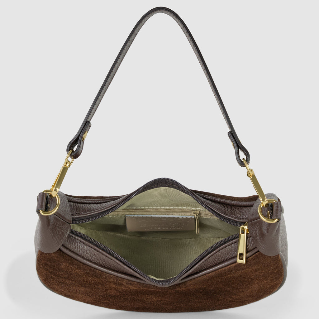 Suede Leather Shoulder Bag