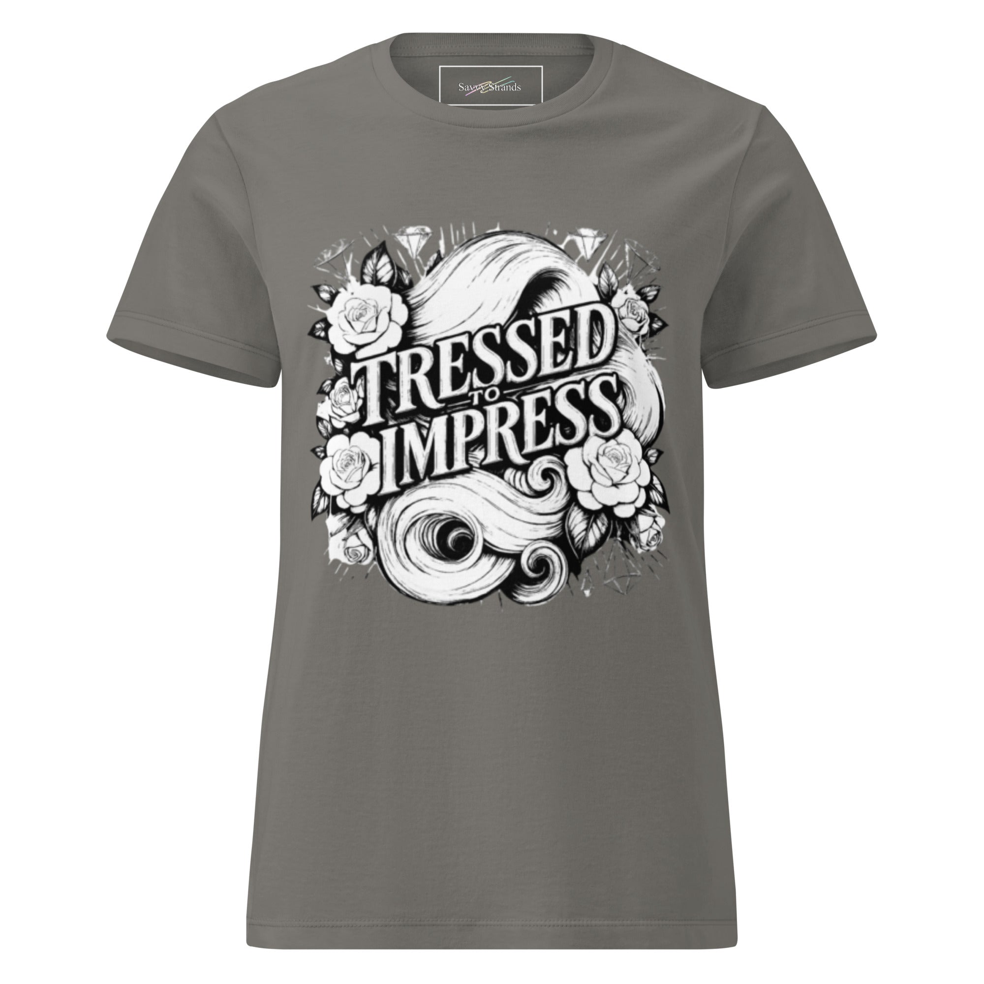 Tressed to impress Women’s basic softstyle t-shirt
