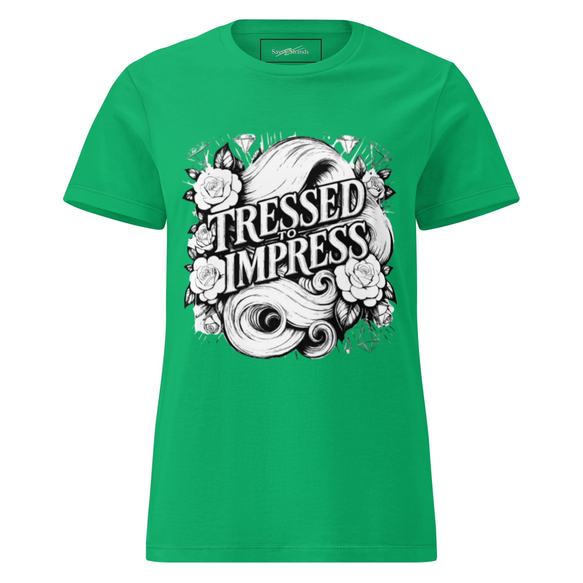 Tressed to impress Women’s basic softstyle t-shirt