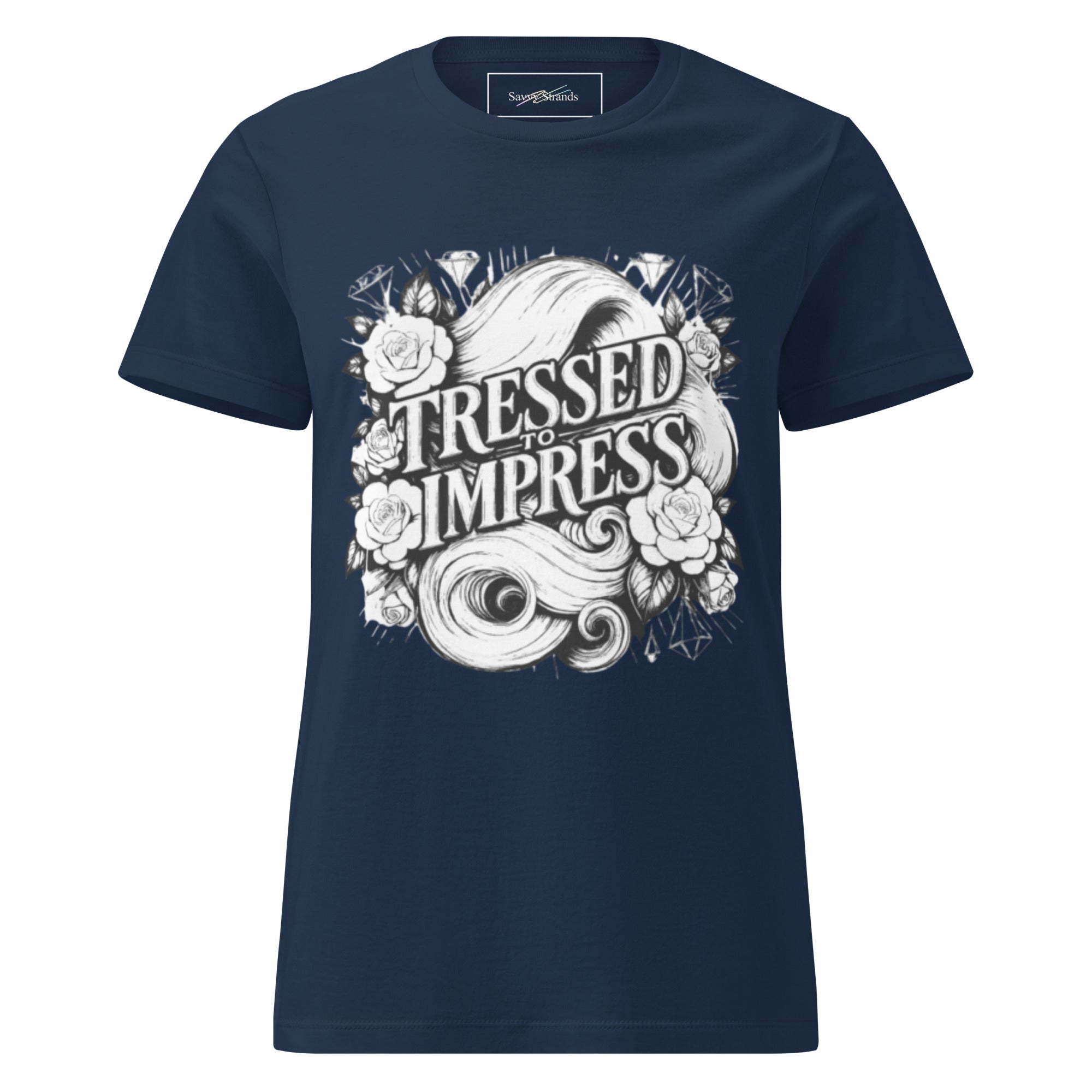 Tressed to impress Women’s basic softstyle t-shirt