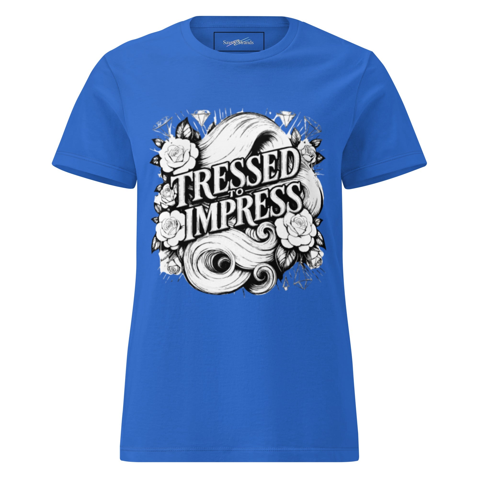 Tressed to impress Women’s basic softstyle t-shirt